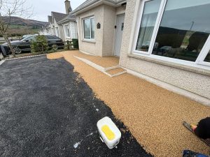 Laying resin Driveway in Dublin