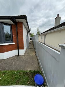 Ireland front and back garden renovation