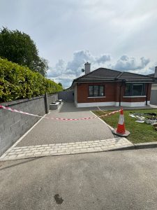 New Front driveway paving Dublin