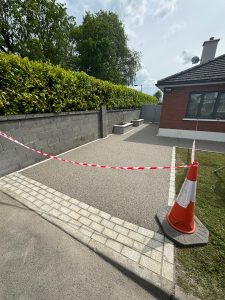 New resin driveway paving in Dublin