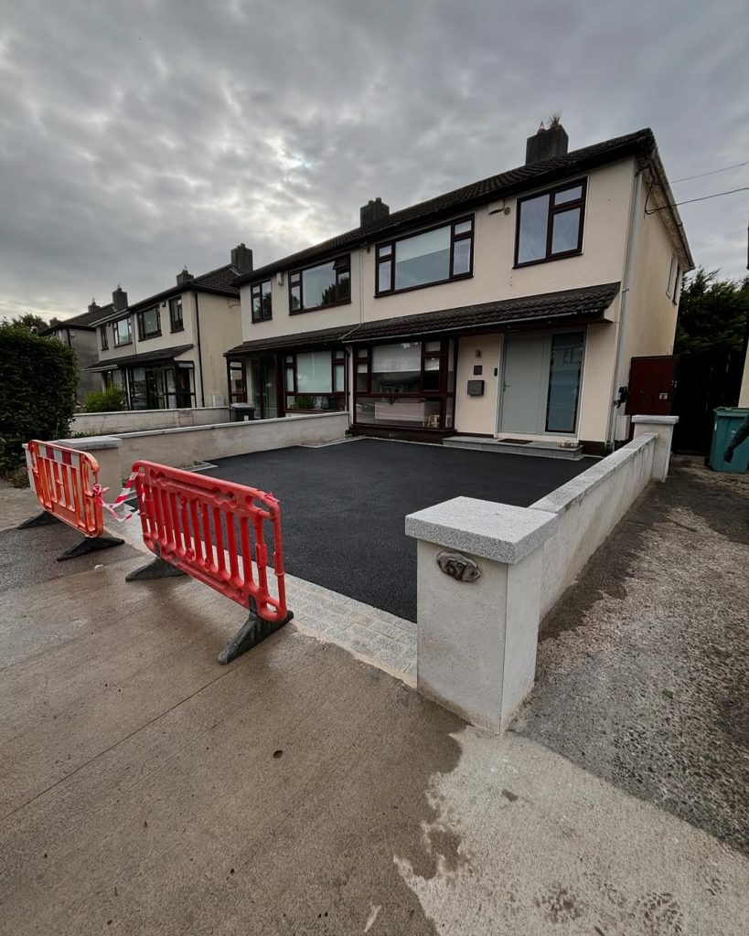 New tarmac driveway completed by Greystonespaving contractors