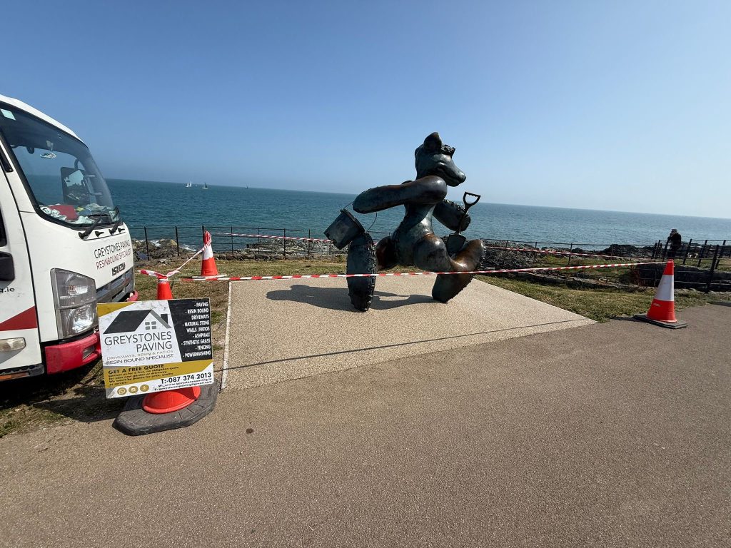 Teddy Bear Greystones seafront
